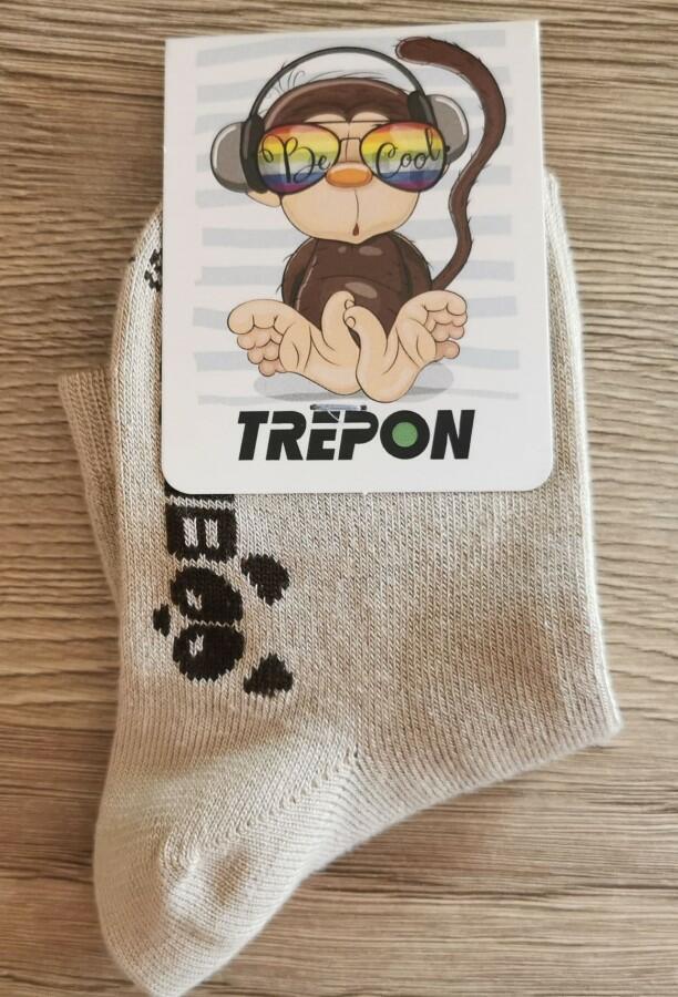 Bobik Dětské bambusové ponožky Trepon