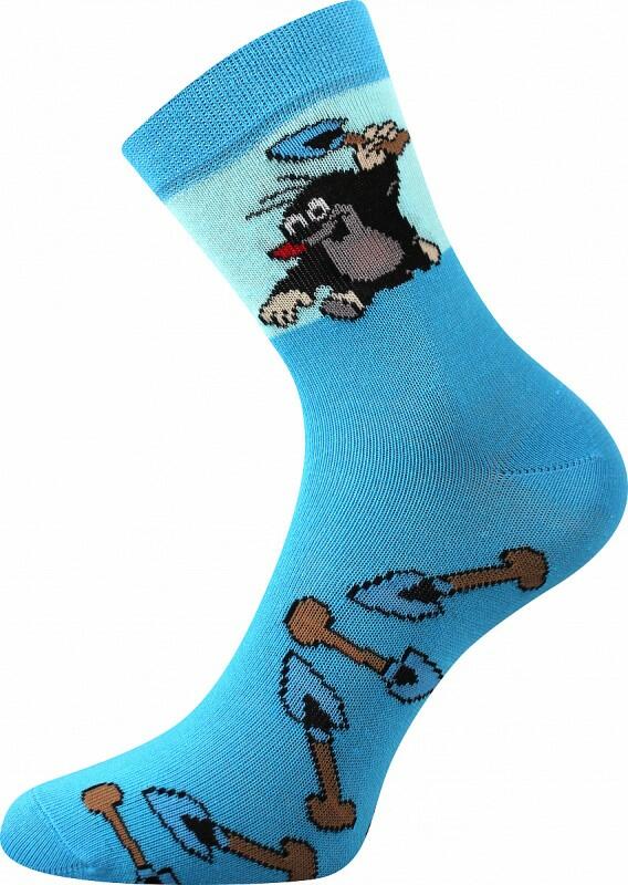Krtek ponožky Boma mix kluk - pár