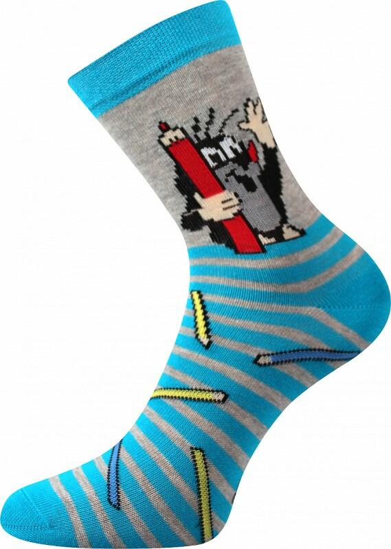 Krtek ponožky Boma mix kluk - pár