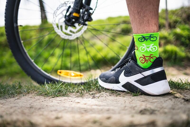 Ralf X cyklistické ponožky VoXX - bike/zelená