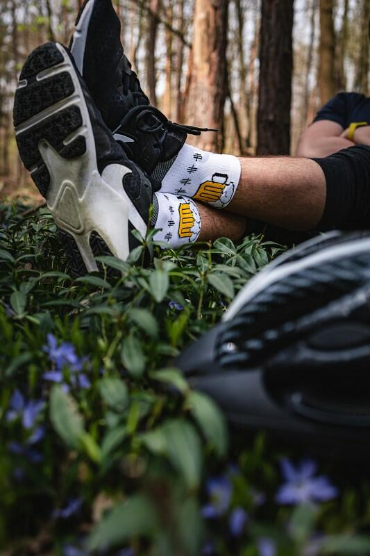 Ralf X cyklistické ponožky VoXX - pivo