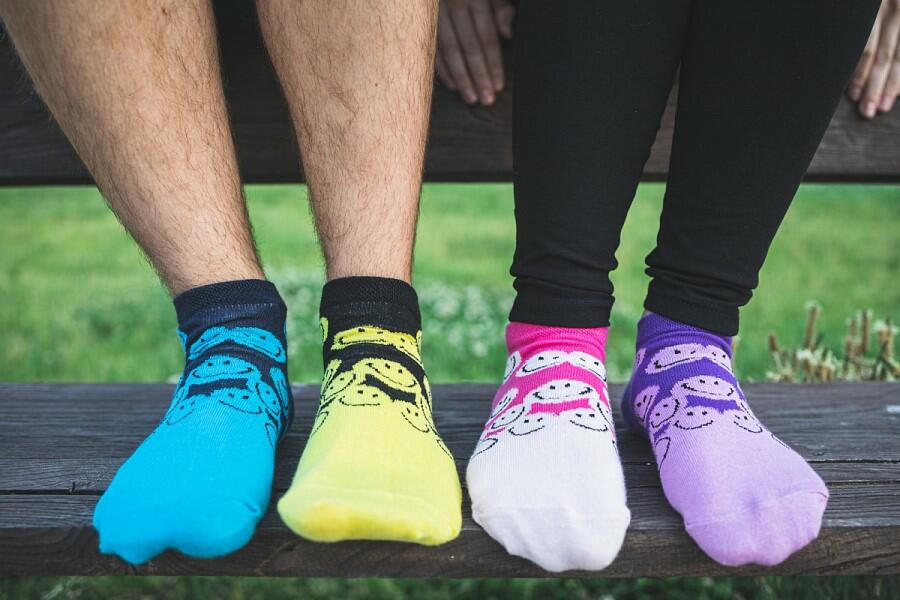 Piki 42 mix B ponožky Boma - sada 3 páry