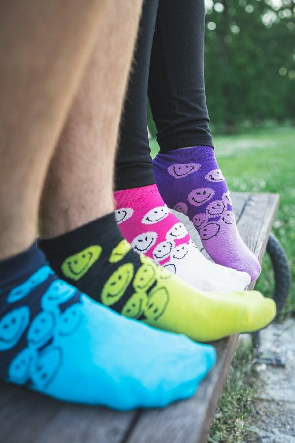 Piki 42 mix B ponožky Boma - sada 3 páry