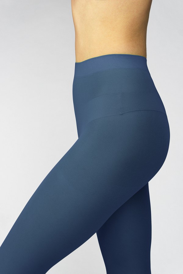 MICRO tights 50 DEN Punčochové kalhoty LadyBoma ibiza blue