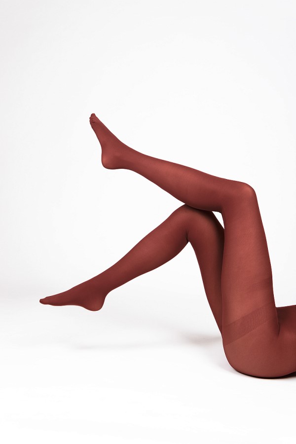 MICRO tights 50 DEN Punčochové kalhoty LadyBoma marsala