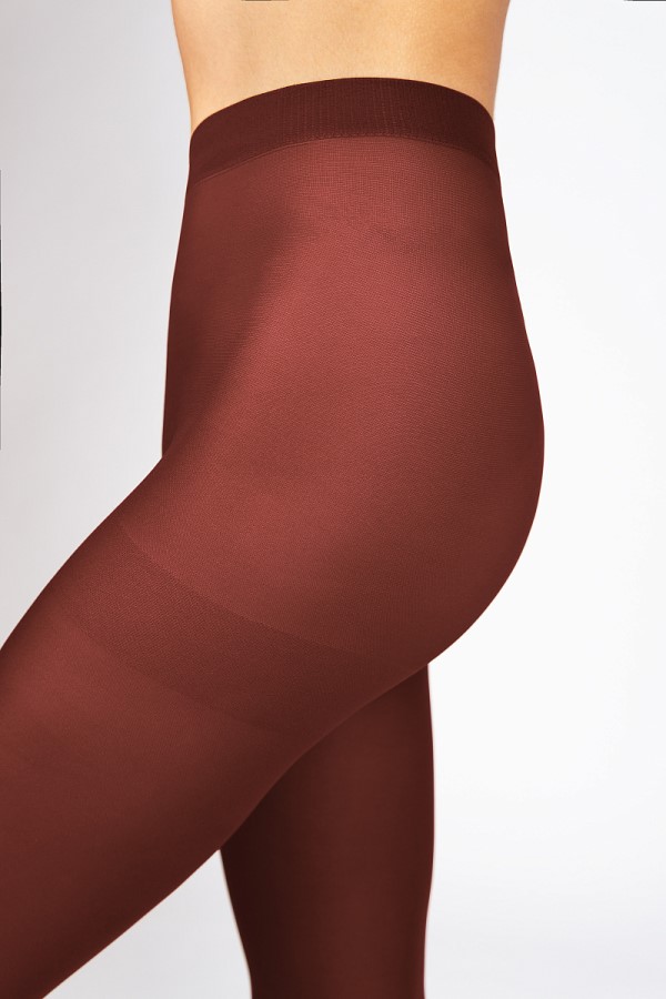 MICRO tights 50 DEN Punčochové kalhoty LadyBoma marsala