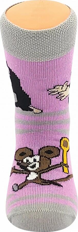 Krtek ponožky Boma mix 1 holka - sada 3 páry