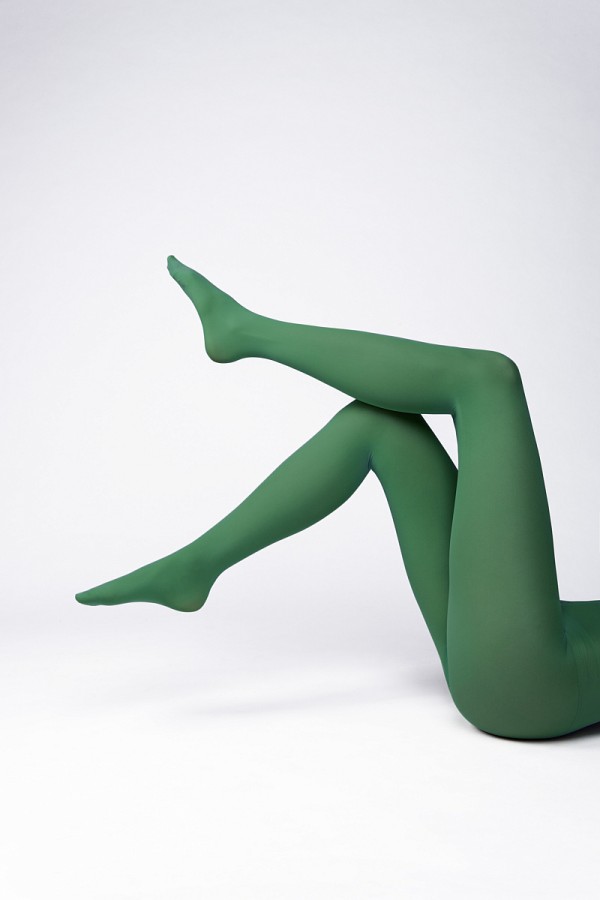 MICRO tights 50 DEN Punčochové kalhoty LadyBoma lush meadow