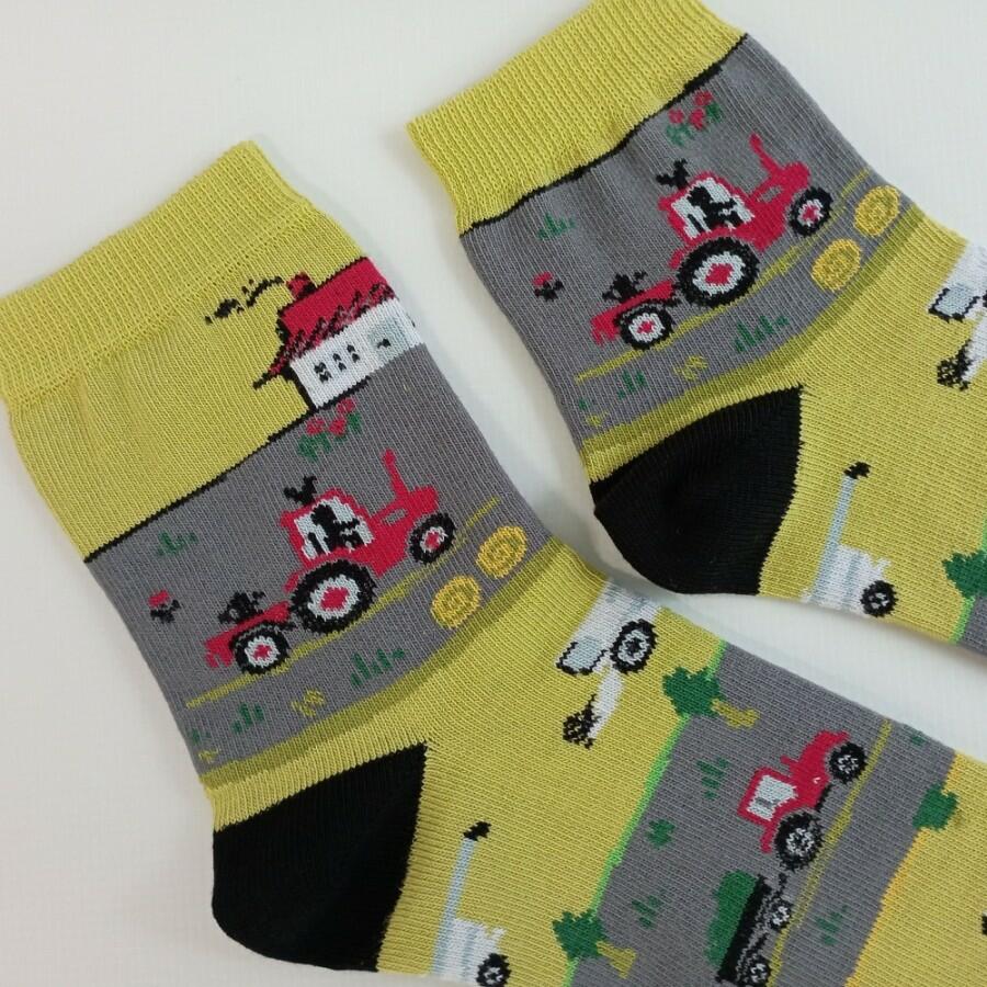 Farma dětské ponožky Trepon zelená