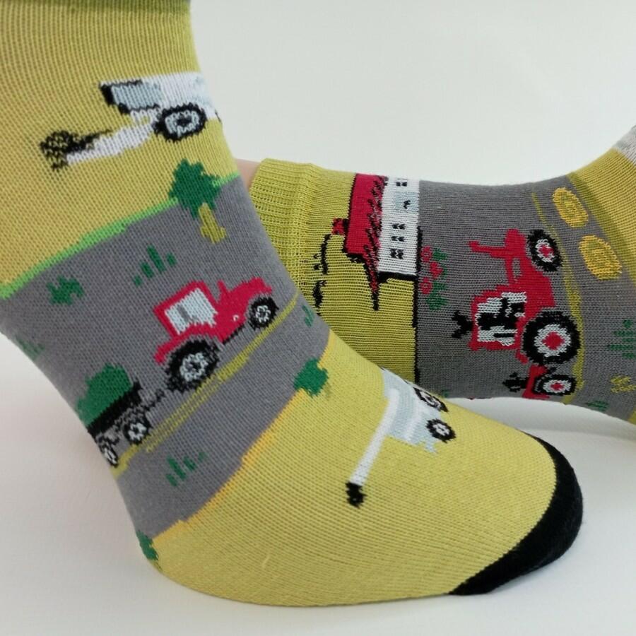 Farma dětské ponožky Trepon zelená