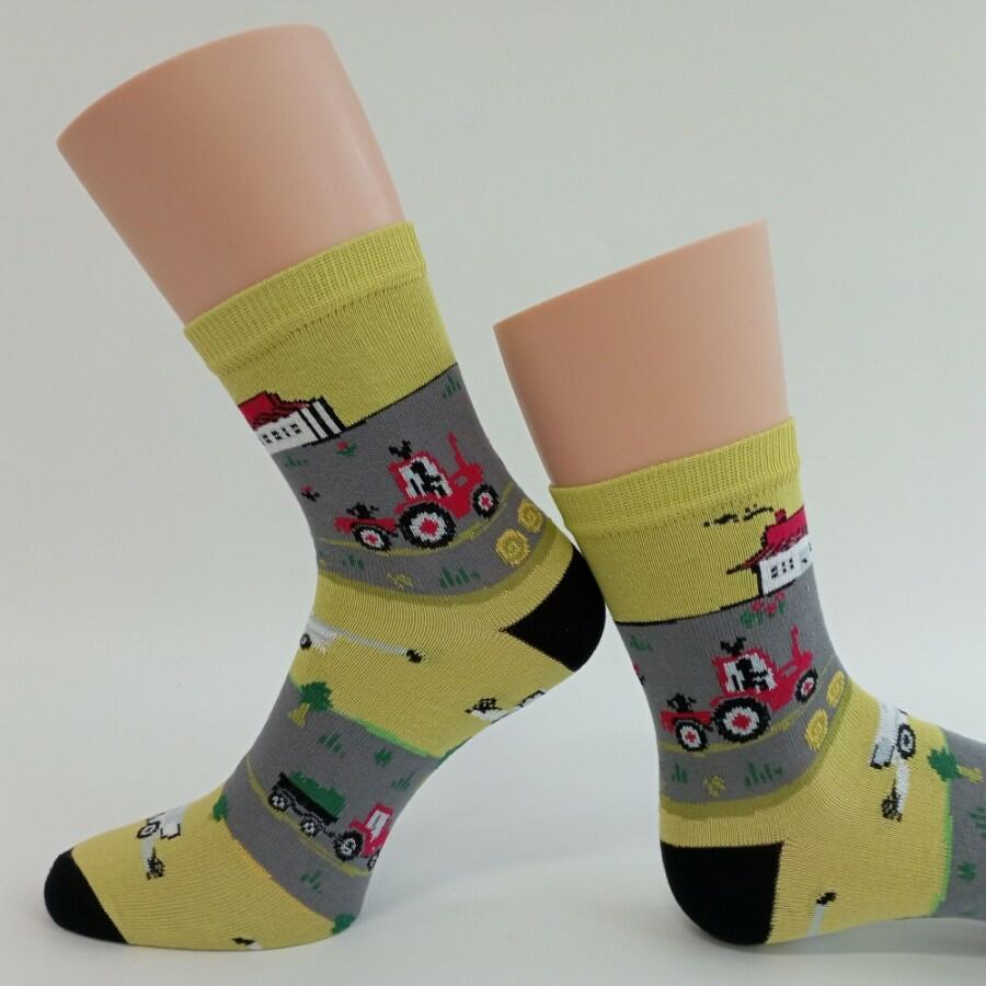 Farma dětské ponožky Trepon zelená