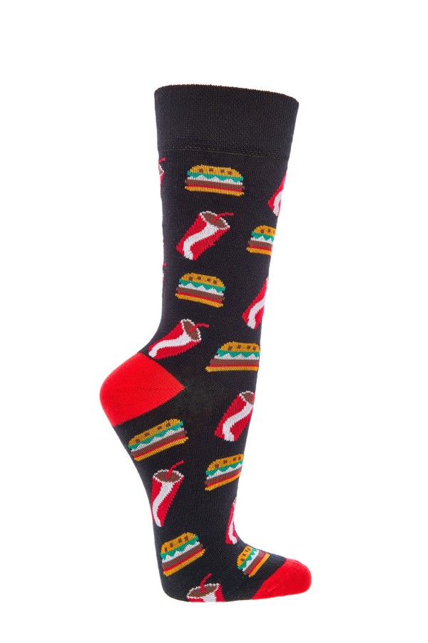 Ponožky Socks 4 Fun 6209.32 Fast food - sada 2 páry