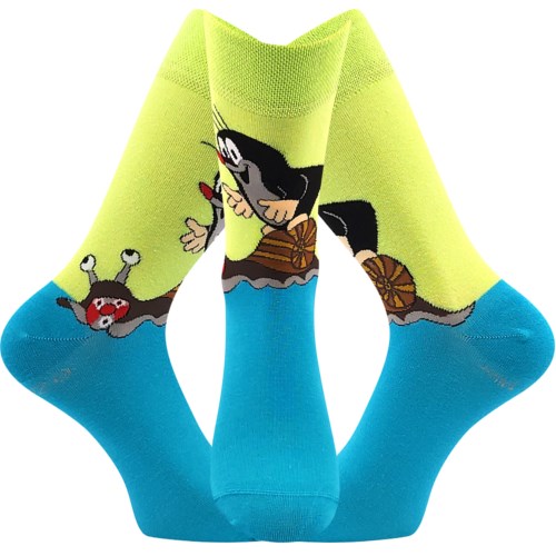 Krtek KR 211 ponožky Boma zelená