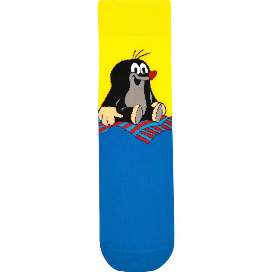 Krtek KR 211 ponožky Boma žlutá