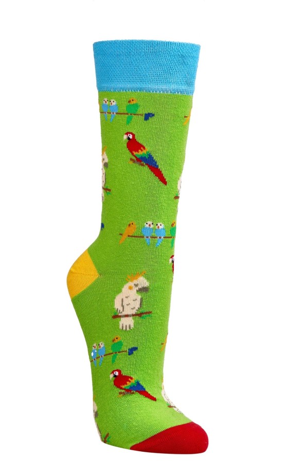 Ponožky Socks 4 Fun 6209.104 Papoušci - sada 2 páry