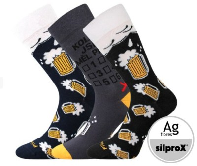 PiVoXX 6 ponožky VoXX - sada 3 páry