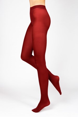MICRO tights 50 DEN Punčochové kalhoty LadyBoma rosso india