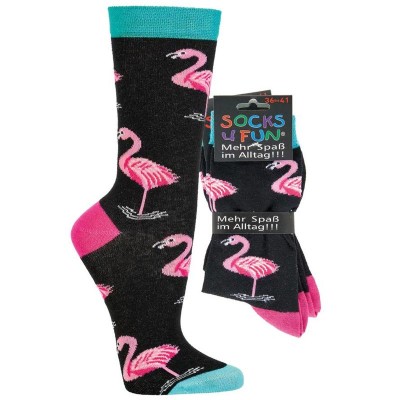 Ponožky Socks 4 Fun 6209.59 Plameňák