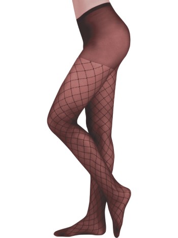 Ella punčochové kalhoty Evona vínová