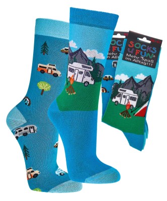Ponožky Socks 4 Fun 6209.12 Kempování - sada 2 páry