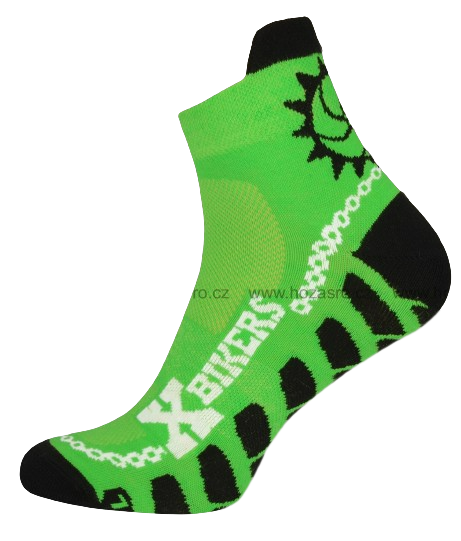 Kotníkové funkční sportovní ponožky Hoza X-Bikers H3023