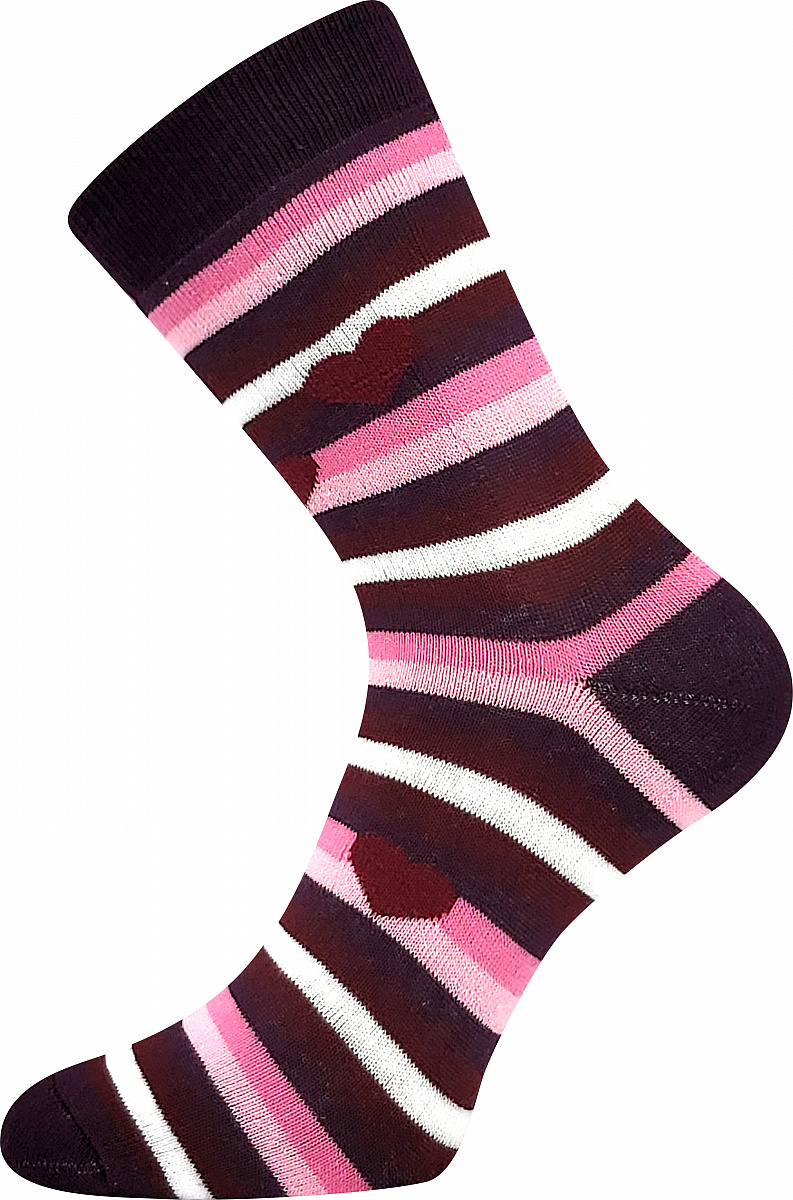 Pruhana 2 mix A froté ponožky Boma - sada 2 páry