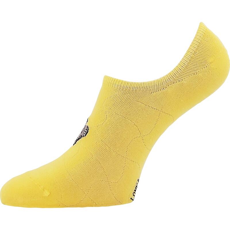 Kaska motýl bambusové extra nízké ponožky Lonka - sada 3 páry