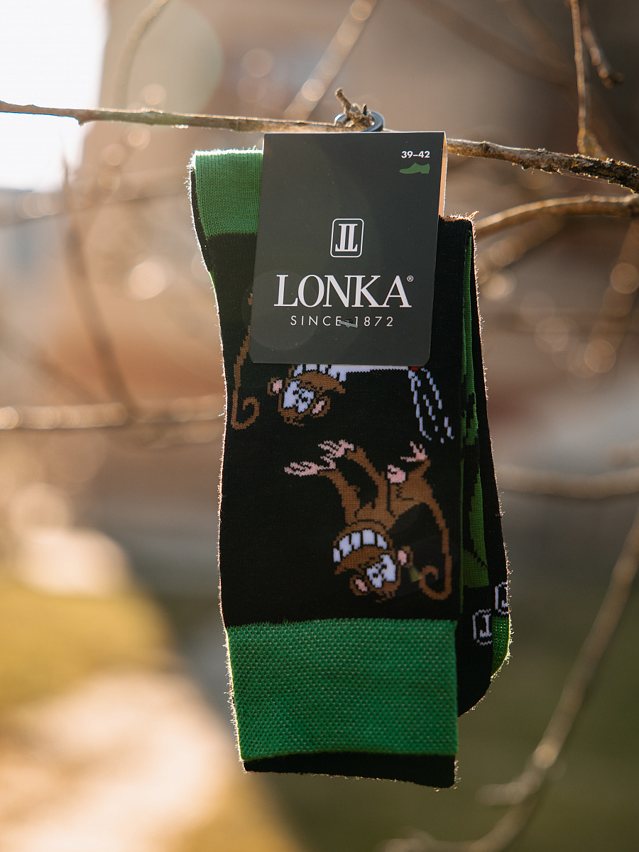 Doble tráva ponožky Lonka